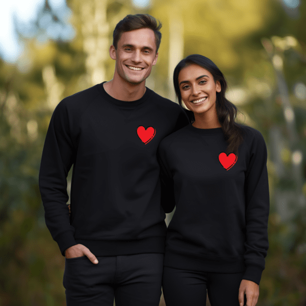 Red Heart Pullover